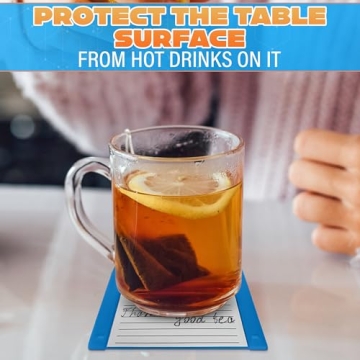 6 Pcs Floppy Disk Coaster - 90s Nostalgia Gifts - Funny Coasters for Adults Floppy Disk Coasters Cool Coasters for Drinks - Silicone Coasters for Drinks