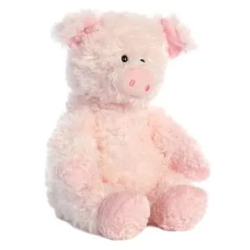 Aurora® Snuggly Tubbie Wubbies™ Pig Stuffed Animal - Comforting Companion - Imaginative Play - Pi...