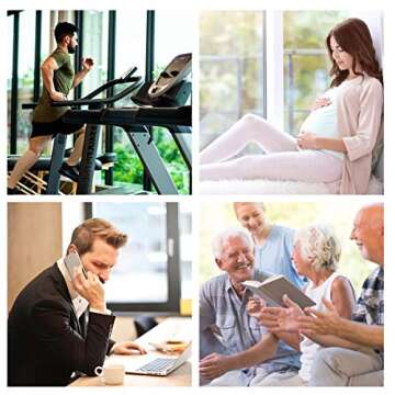 Open Toe Compression Socks for Women - 15-25 mmHg