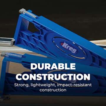 Kreg KHI-Slide Drawer Slide Jig - Drawer Slide Jig Kit - Drawer Slide Tool - for Cabinets, Drawers, Desks & More - Easily Install Drawer Slides - Set of 2