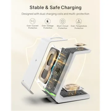 3-in-1 Wireless Charging Station for Apple Devices - CIYOYO