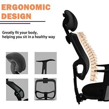 Big and High Back Executive Office Chair for Comfort