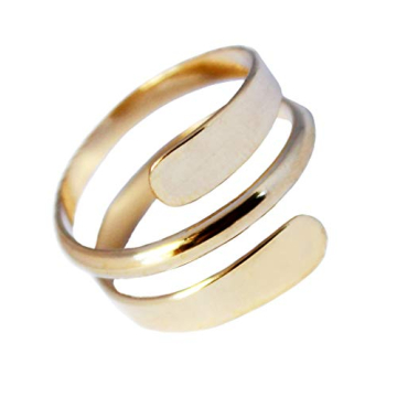 Pipeline 14K Gold Fill Adjustable Toe Ring - Unisex Foot or Midi Ring