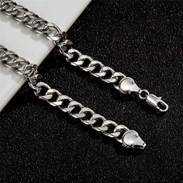 Kelistom Gold Cuban Link Anklet for Stylish Durability