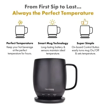 Nextmug - Temperature-Controlled Travel Mug