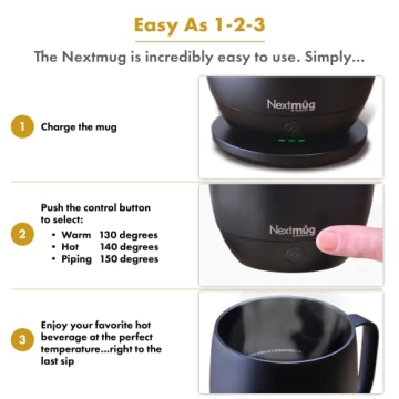 Nextmug - Temperature-Controlled Travel Mug