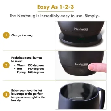 Nextmug - Temperature-Controlled Travel Mug