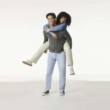 Comfort Colors Adult Lightweight Cotton Crewneck Sweatshirt, Style G1466, Blue Jean, Medium