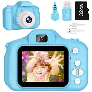 Kids Camera for Boys and Girls, SINEAU Digital Camera for Kids Toy Gift, Toddler Camera Birthday Gif...