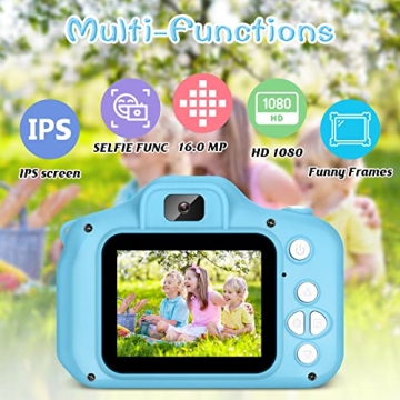 SINEAU Kids Digital Camera for Creative Fun