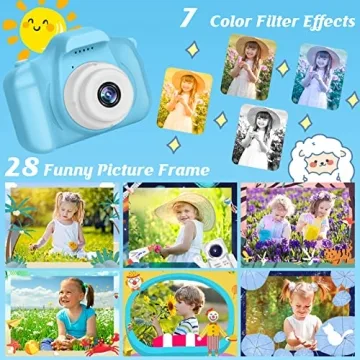 SINEAU Kids Digital Camera for Creative Fun
