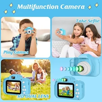 SINEAU Kids Digital Camera for Creative Fun