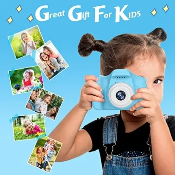 SINEAU Kids Digital Camera for Creative Fun