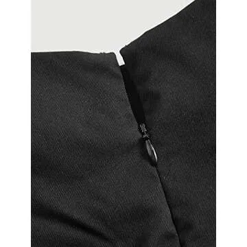 Chic High Waist Ruffle Hem Skirt for Stylish Women