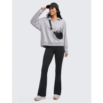 CRZ YOGA Women's Butterluxe High Waist Flare Pants