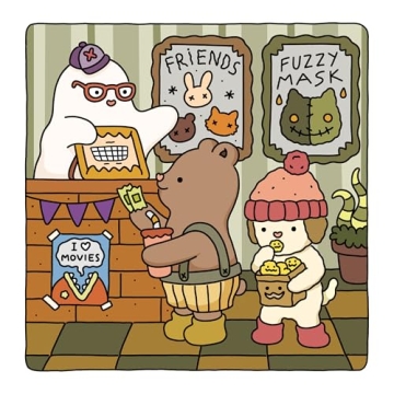 Spooky Fuzzy Cute Creepy Coloring Book for All Ages