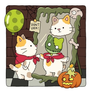 Spooky Fuzzy Cute Creepy Coloring Book for All Ages