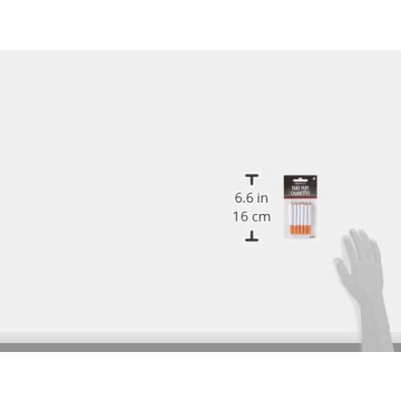 Fake Puff Cigarettes - Realistic Costume Prop, 6 Count