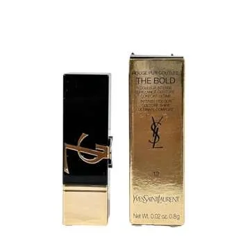 YVES SAINT LAURENT YSL Rouge Pur Couture THE BOLD Lipstick Color # 12 NU INCONGRU (MINI/SMALL/SAMPLE SIZE/TRAVEL SIZE) - 0341, RED