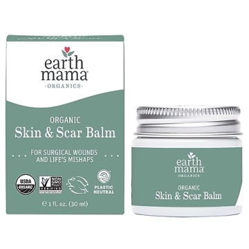 Earth Mama Organic Skin & Scar Balm | C-Section Recovery & Stretch Mark Cream