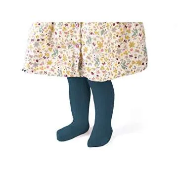 EPEIUS 5 Pair Pack Baby Girls Boys Uniform Knee High Socks Infants Baby Tube Ruffled Stockings for 0-6 Months,White/Grey/Yellow/Blue/Brown