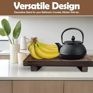 Lyfe Simple Wooden Riser - Elegant Decor Pedestal