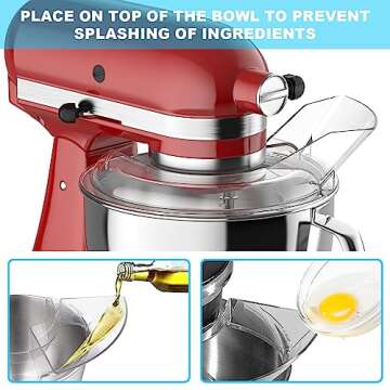 Premium Stainless Steel Bowl for KitchenAid Mixer