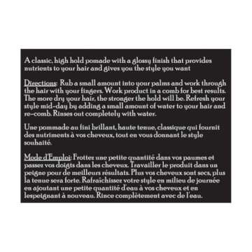 Brickell Men's Hair Styling Firm Hold Pomade for Men, Natural & Organic With Strong Hold & High Shine Finish, 2 Ounces, Scented