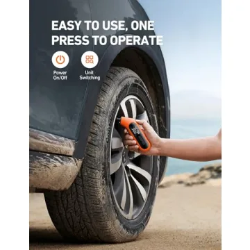 High Accuracy AstroAI Tire Pressure Gauge 300PSI