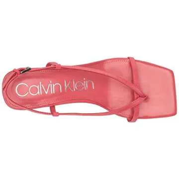 Calvin Klein Women's Willo Heeled Sandal for Stylish Comfort