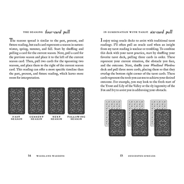 Woodland Wardens Oracle Deck for Insightful Readings