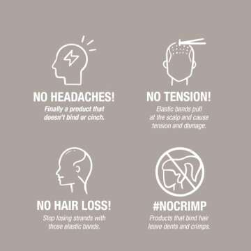 PuffCuff Goodie Pack - Comfortable Styling for Natural Hair