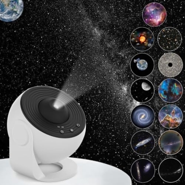 Galaxy Projector: 13-in-1 Starry Sky Night Light for Home