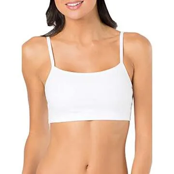 Fruit of The Loom Women's Spaghetti Strap Sports Bra 3 Pack