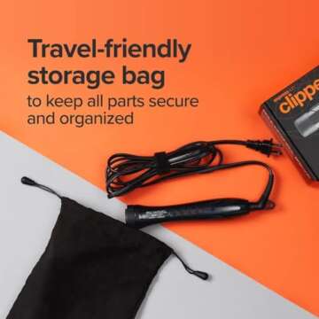 Paul Mitchell Pro Tools Express Ion Clipped 1.25" Detachable Curling Iron, Travel-Friendly, for Polished, Perfect Curls