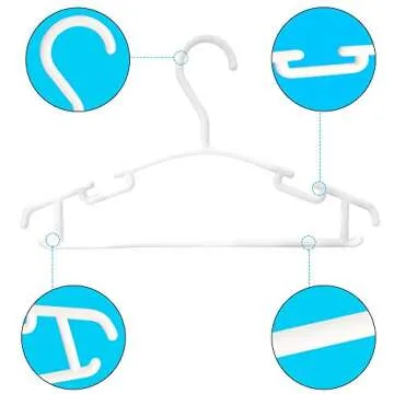 GoodtoU Baby Hangers for Infants and Toddlers - 80 Pack