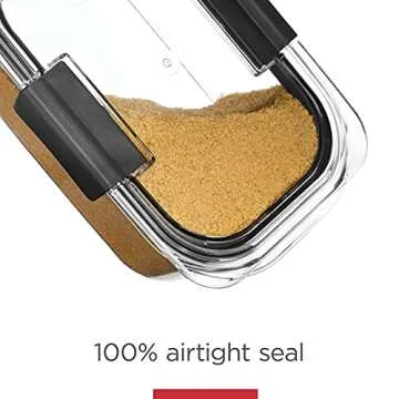 Rubbermaid Brilliance BPA Free Food Storage Containers 8-piece Set