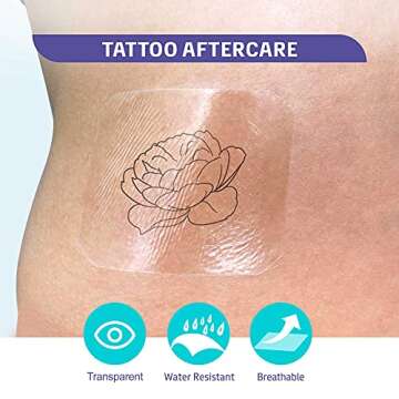 Conkote Waterproof Clear Dressing Pack of 50 for All