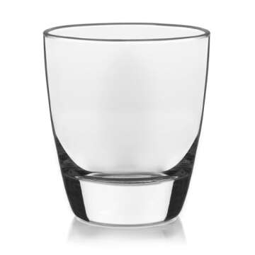Libbey Classic Rocks and Glass Tumbler Set, Clear, Timeless 16 Piece Glassware Set, Elegant Dishwasher Safe Kitchen Glasses Set for Everyday Use