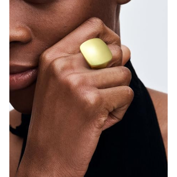 Aprilery Gold and Silver Chunky Statement Rings