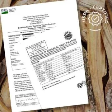 AlmaCura Palo Santo Premium Sticks (8) Smudging Incense Certified Pure Ethically and Sustainably Harvested from Fallen Trees in Peru (NOT Ecuador). Protection, Meditation, Healing, Spiritual Cleansing