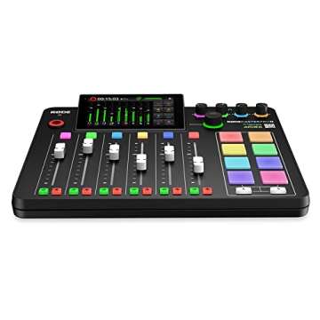 Kellards Rode RODECaster Pro II Integrated Audio Production Studio Bundle with 4x Zoom ZDM-1 Podcast Mic Pack and 32GB microSDHC Memory Card