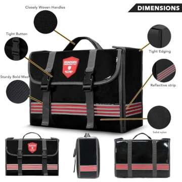 Car Emergency Kit (126 Piece)，Gift for Father Women Friend, Premium Roadside Assistance Essentials...