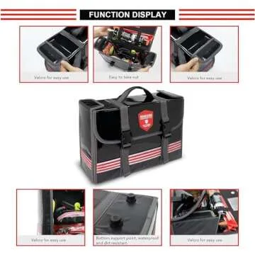 Car Emergency Kit - Premium 126 Piece Roadside Safety Gear