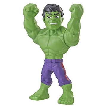 Playskool Heroes Marvel Super Hero Adventures Mega Mighties Hulk Collectible 10" Action Figure, Toys...