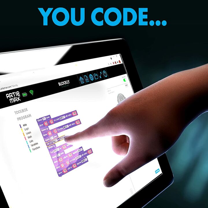 Artie Max Coding & Drawing Robot for Kids