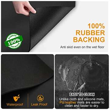 Dish Drying Mats: Stylish, Waterproof & Heat Resistant