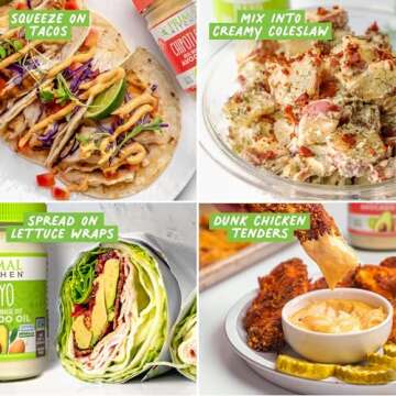 Primal Kitchen Mayo made with Avocado Oil and Cage-Free Eggs Variety Pack, Original & Chipotle Lime, 12 Ounces, Pack of 2