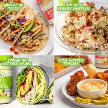 Primal Kitchen Mayo made with Avocado Oil and Cage-Free Eggs Variety Pack, Original & Chipotle Lime, 12 Ounces, Pack of 2