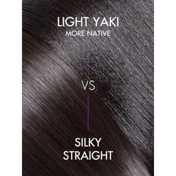 LUVME HAIR 12 Inch Light Yaki Loose Wave Wig Gorgeous Human Hair, Undetectable HD Lace Glueless Bob Wigs Human Hair Pre Plucked, Pre Cut Lace Wig Short Natural Black Wig